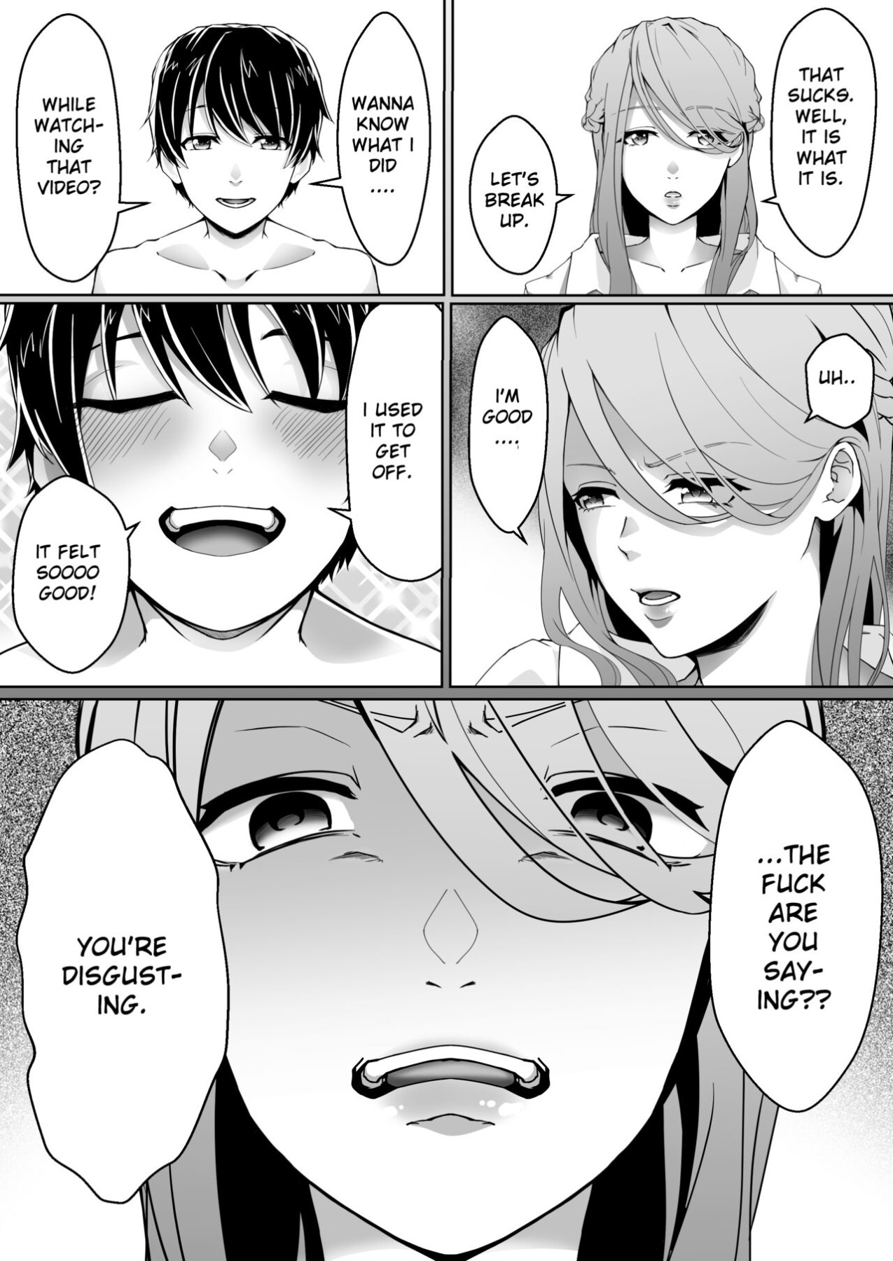 Hentai Manga Comic-I Became Her Masochistic Boyfriend-Read-9